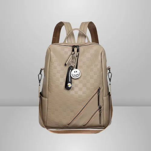 sac a dos femme elegant caramel