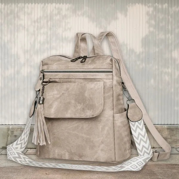 sac a dos femme khaki