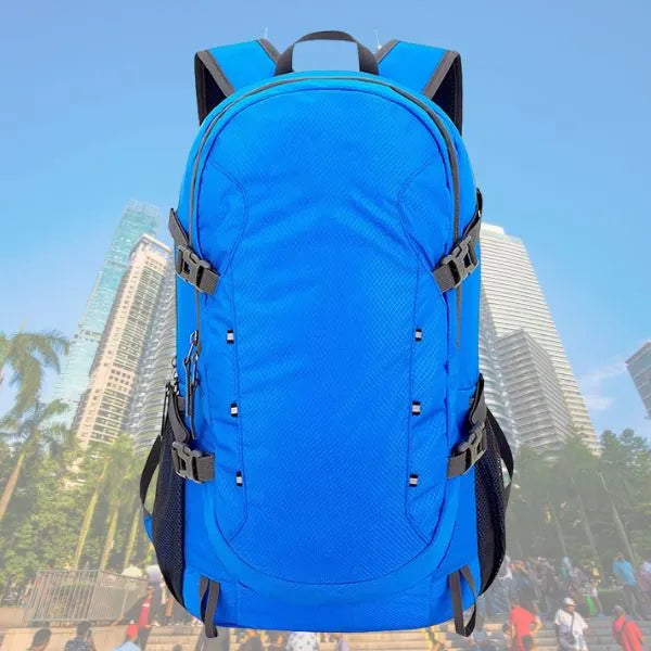 sac a dos pliable impermeable bleu ciel