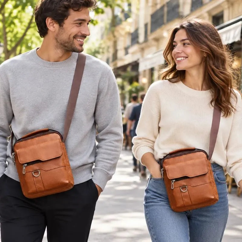 Le sac bandoulière comme compagnon de nos différentes vies dans une même journée. 👜✨