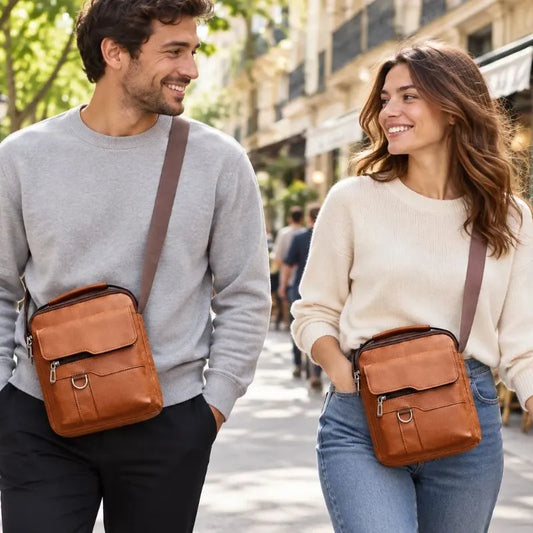 Le sac bandoulière comme compagnon de nos différentes vies dans une même journée. 👜✨