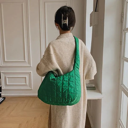 Grande capacite sac fourre tout matelasse