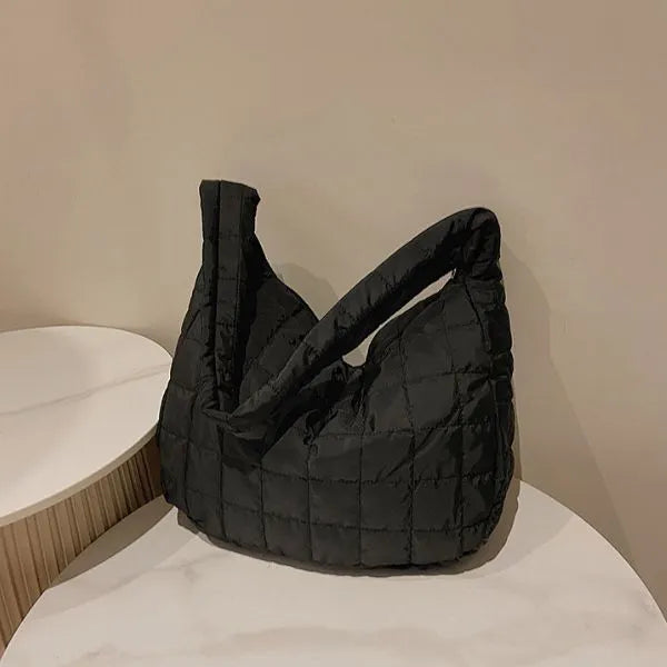 Tote bag femme simplicite urbaine noir