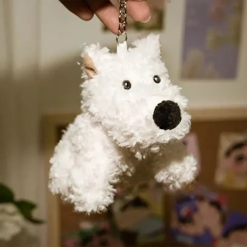 porte cle peluche west highland