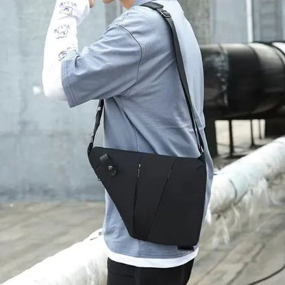 sac a bandouliere homme port epaule