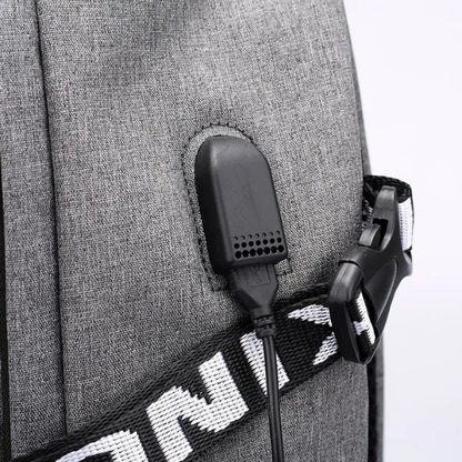 sac a dos avec prise pour batterie rechargeable