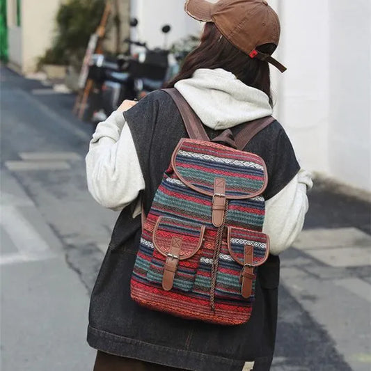 sac a dos couleur rouge