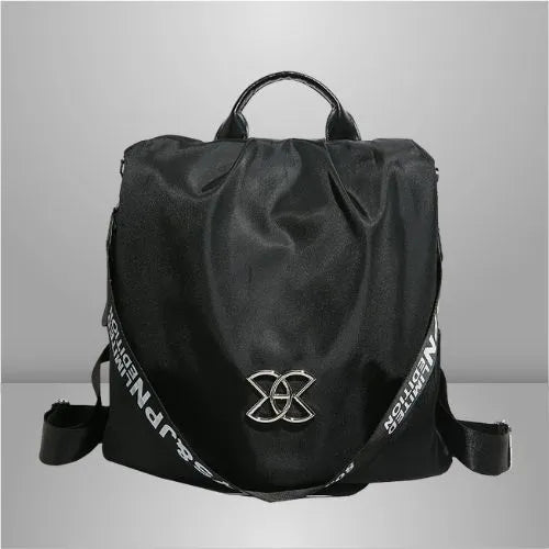 sac a dos femme antivol noir