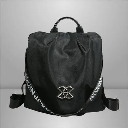 sac a dos femme antivol noir