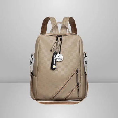 sac a dos femme elegant caramel