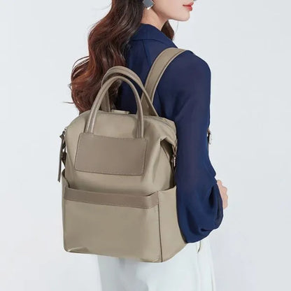 sac a dos femme elegant tissu impermeable oxford