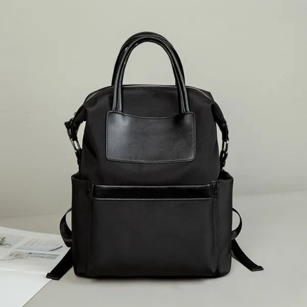 sac a dos femme tissu oxford noir
