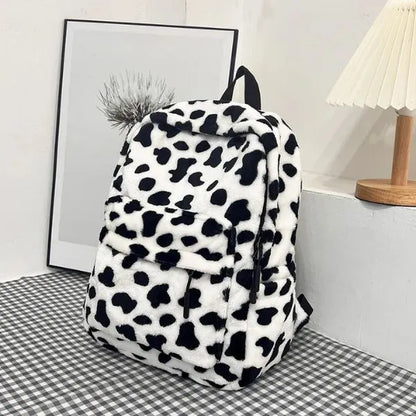 sac a dos peluche imprime dalmatien