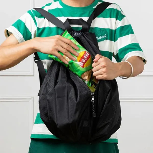 sac a dos pliable impermeable ouverture en vertical
