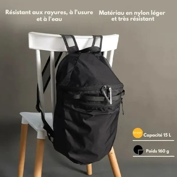 sac a dos pliable protection contre intemperie