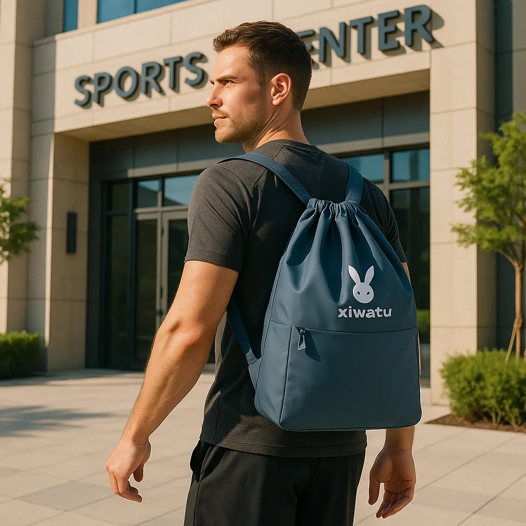 sac a dos resistant pliant bleu ciel