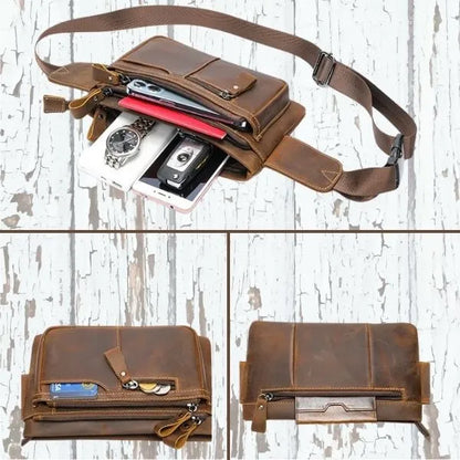 sac banane cuir organisation de vos essentiels