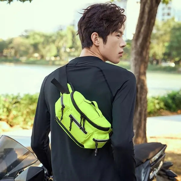 sac banane dans le dos confortablement