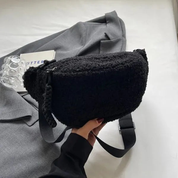 sac banane effet mouton noir