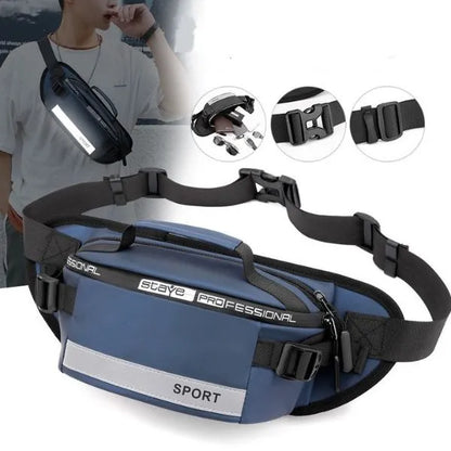 sac banane impermeable ajustable reflecteur integrer