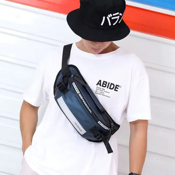 sac banane impermeable porte en travers corps