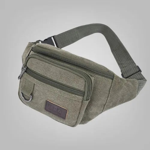 sac banane impermeable vert