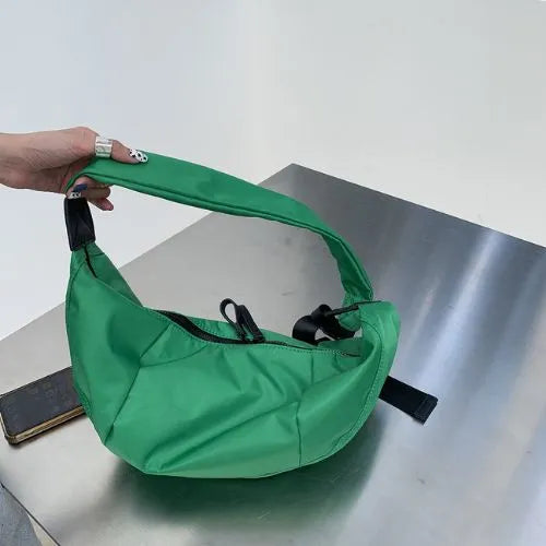sac banane oxford vert