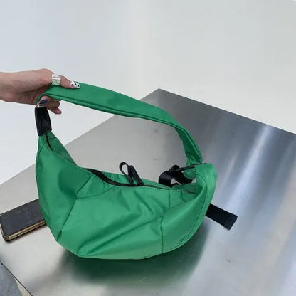 sac banane oxford vert