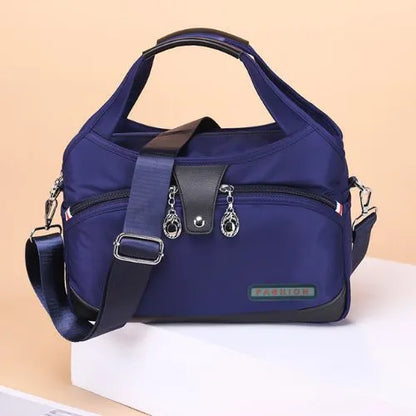 sac bandouliere femme multi pochettes bleu