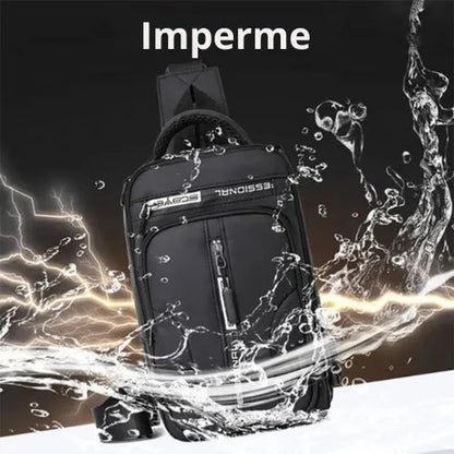 sac bandouiere homme impermeable