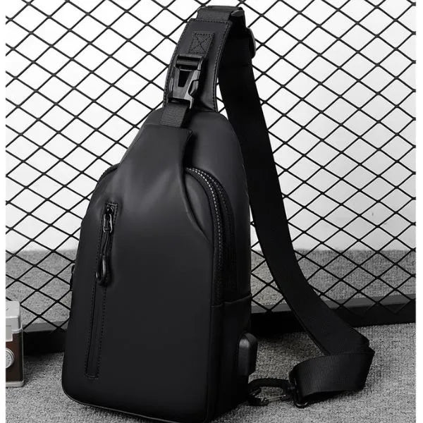 sac bandouliere homme noir