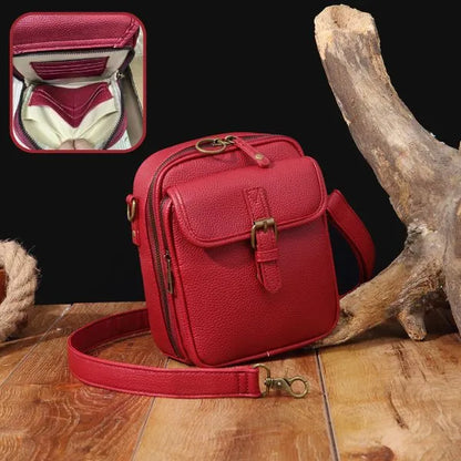 sac bandouliere vintage crossbody rouge