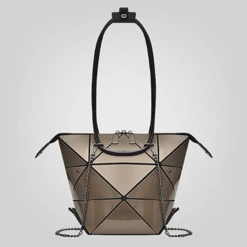 sac cabas 4 en 1 pliable bronze brosse