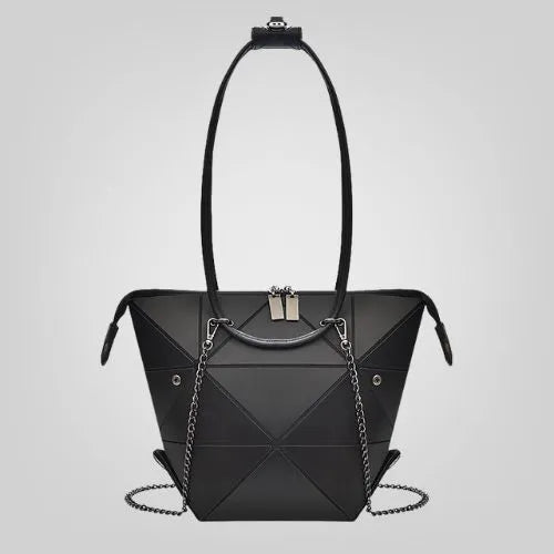 sac cabas 4 en 1 pliable noir