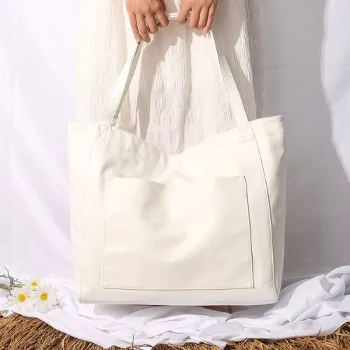 sac cabas femme blanc