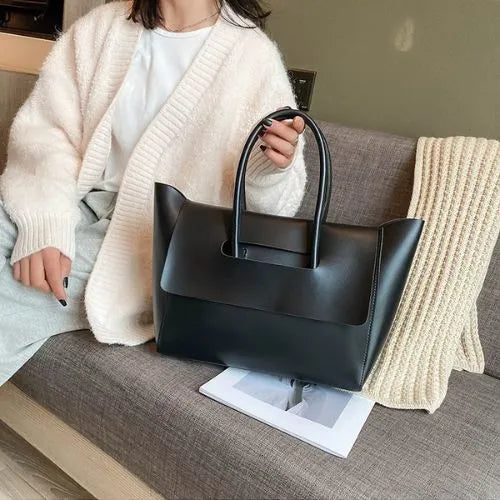 sac cabas femme ouverture avec rabat