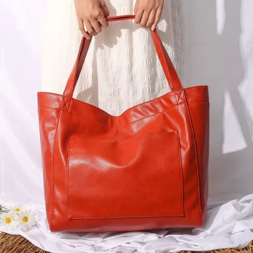 sac cabas femme rouge