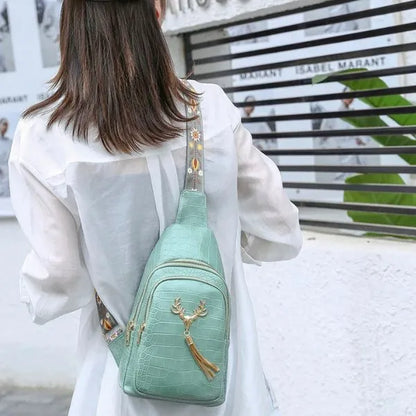 sac crossbody urbain minimaliste deco tete de cerf