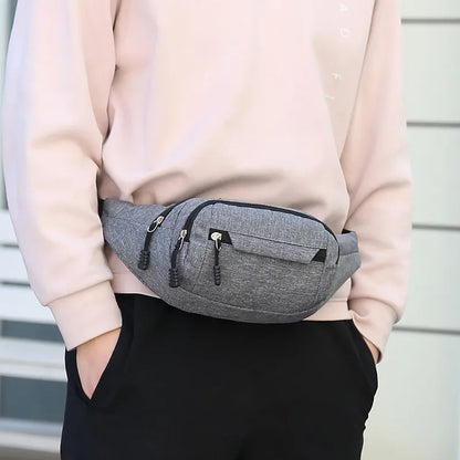 sacoche banane homme porter tour de taille