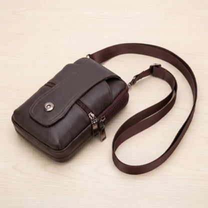 sacoche homme cuir compact pratique