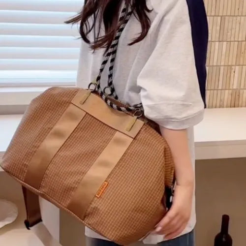 tote bag porter epaule par anses tresser