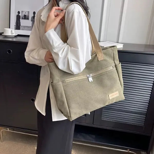 tote bag toile canvas leger peut contenir tous vos essentiels