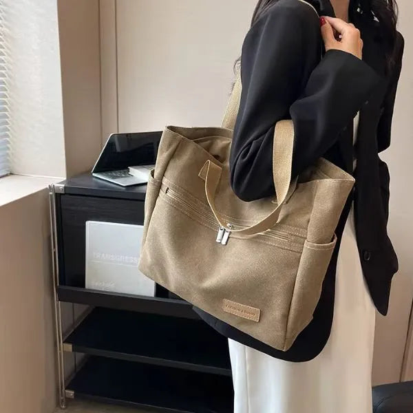 tote bag toile femme sac epaule leger